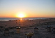 Sonnenuntergang auf Borkum